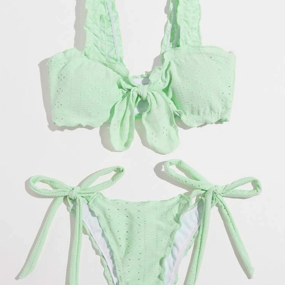 Mint green bikini set. Size small. Brand new!!! Never worn! - Picture 3 of 8